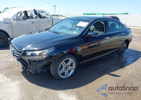 2013 Honda Accord Ex-L из США, поврежденный, VIN 1HGCR2F84DA212042